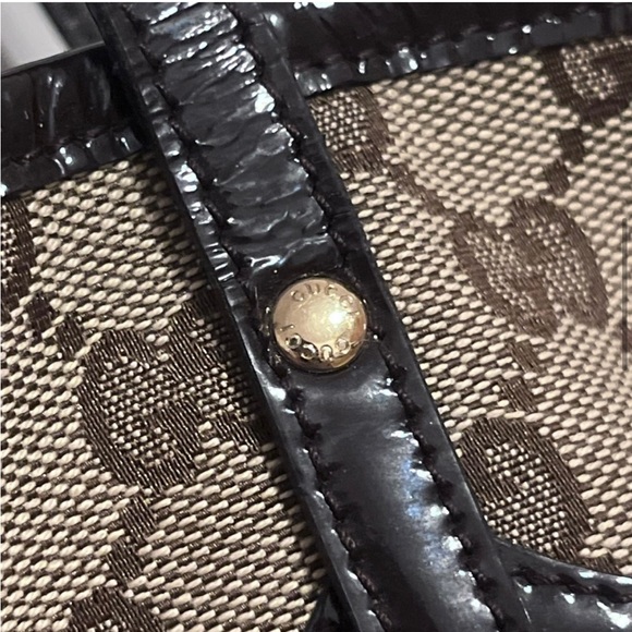 Authentic Gucci Jolie Web Sherry Tote - Picture 5 of 8